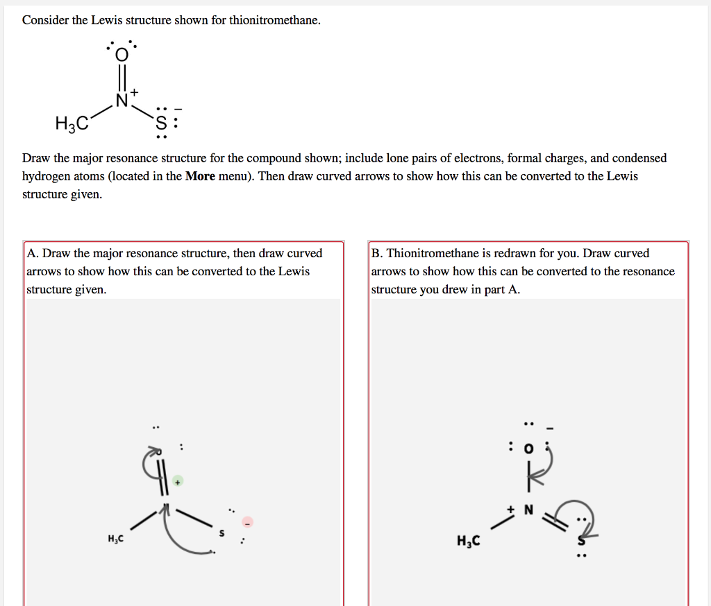 Solved Consider The Lewis Structure Shown For Chegg