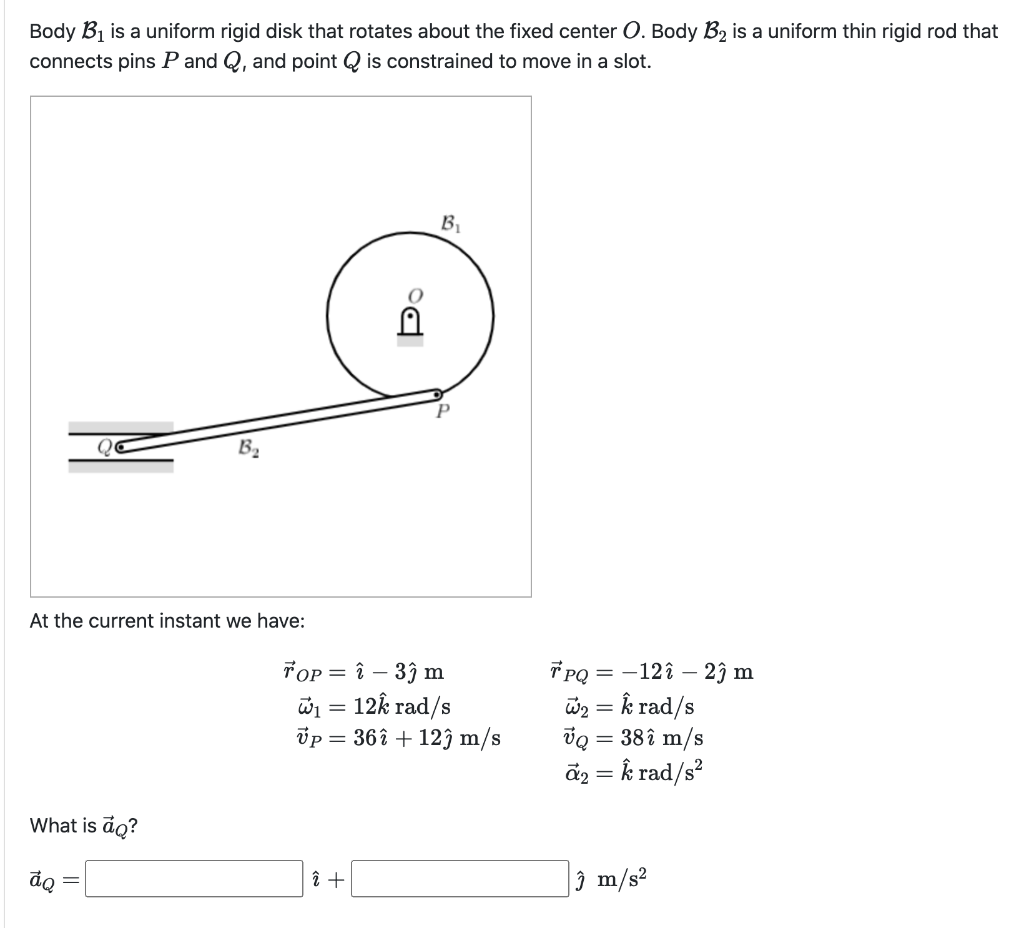 Solved Body Bis A Uniform Rigid Disk That Rotates About The Chegg