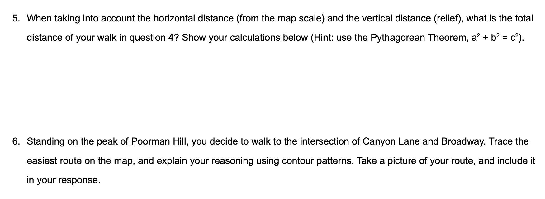 Solved What Is The Approximate Elevation Of Wonderland Chegg