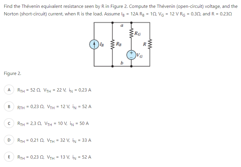 Solved Find The Th Venin Equivalent Resistance Seen By R In Chegg