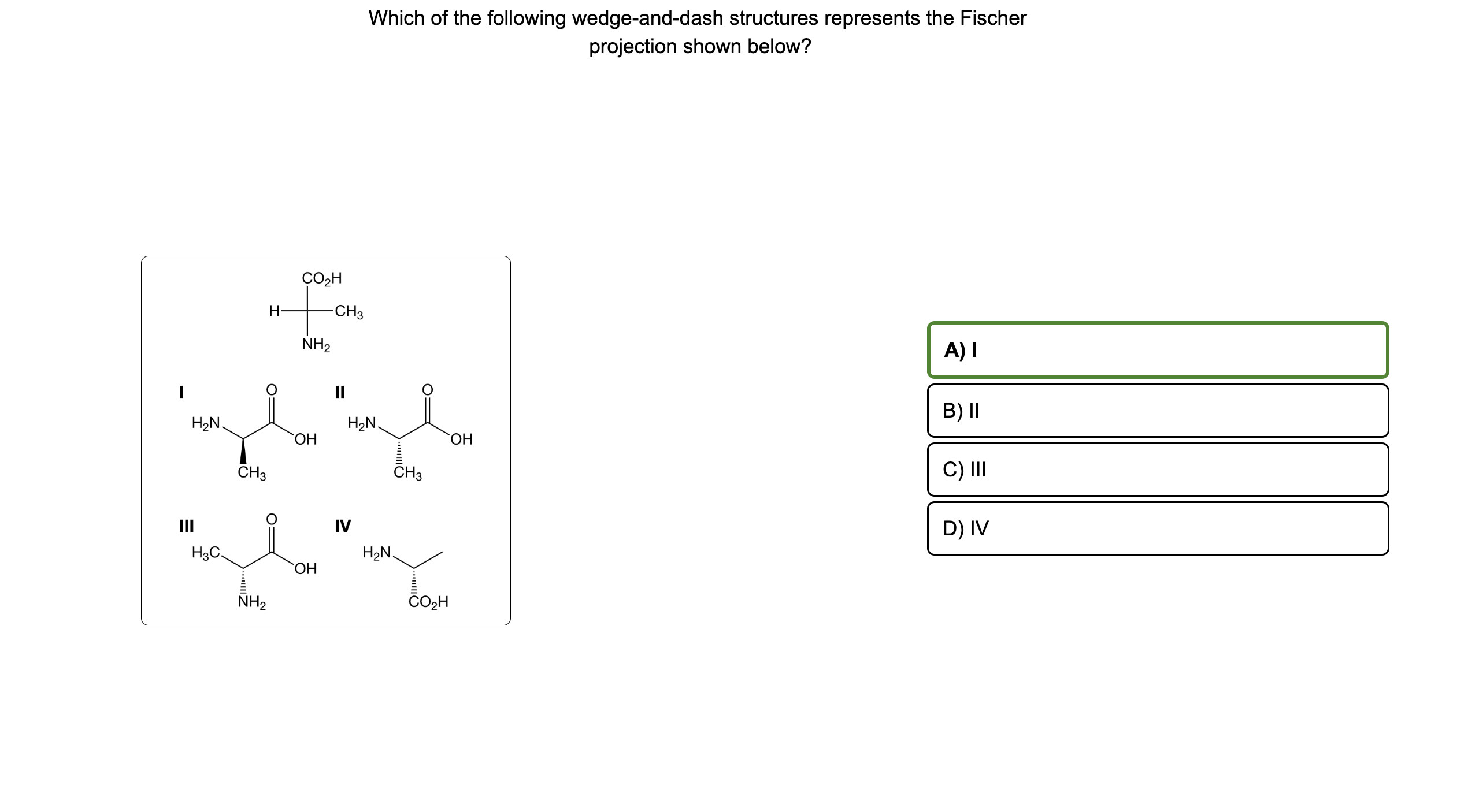 Solved Which Of The Following Wedge And Dash Structures Chegg