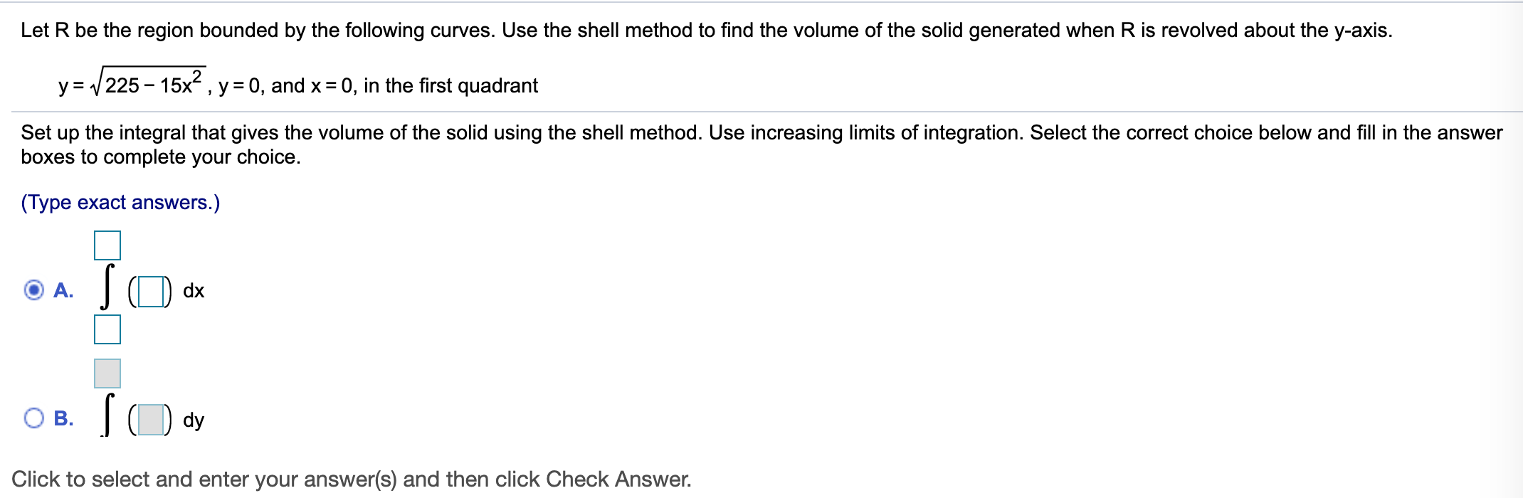 Solved Let R Be The Region Bounded By The Following Curves Chegg