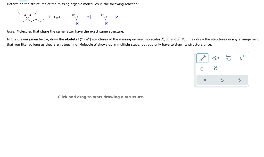 Solved Determine The Structures Of The Missing Organic Chegg