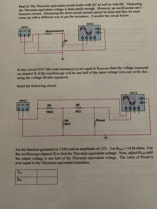 Solved Circuit Pre Lab Ac Waveforms Name Chegg