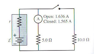 Solved What Are The Emf And Internal Resistance Of The Chegg