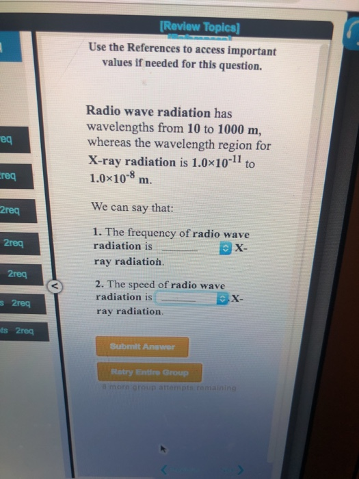 Solved Review Topics Use The References To Access Important Chegg