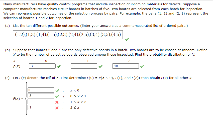 Solved Many Manufacturers Have Quality Control Programs That Chegg