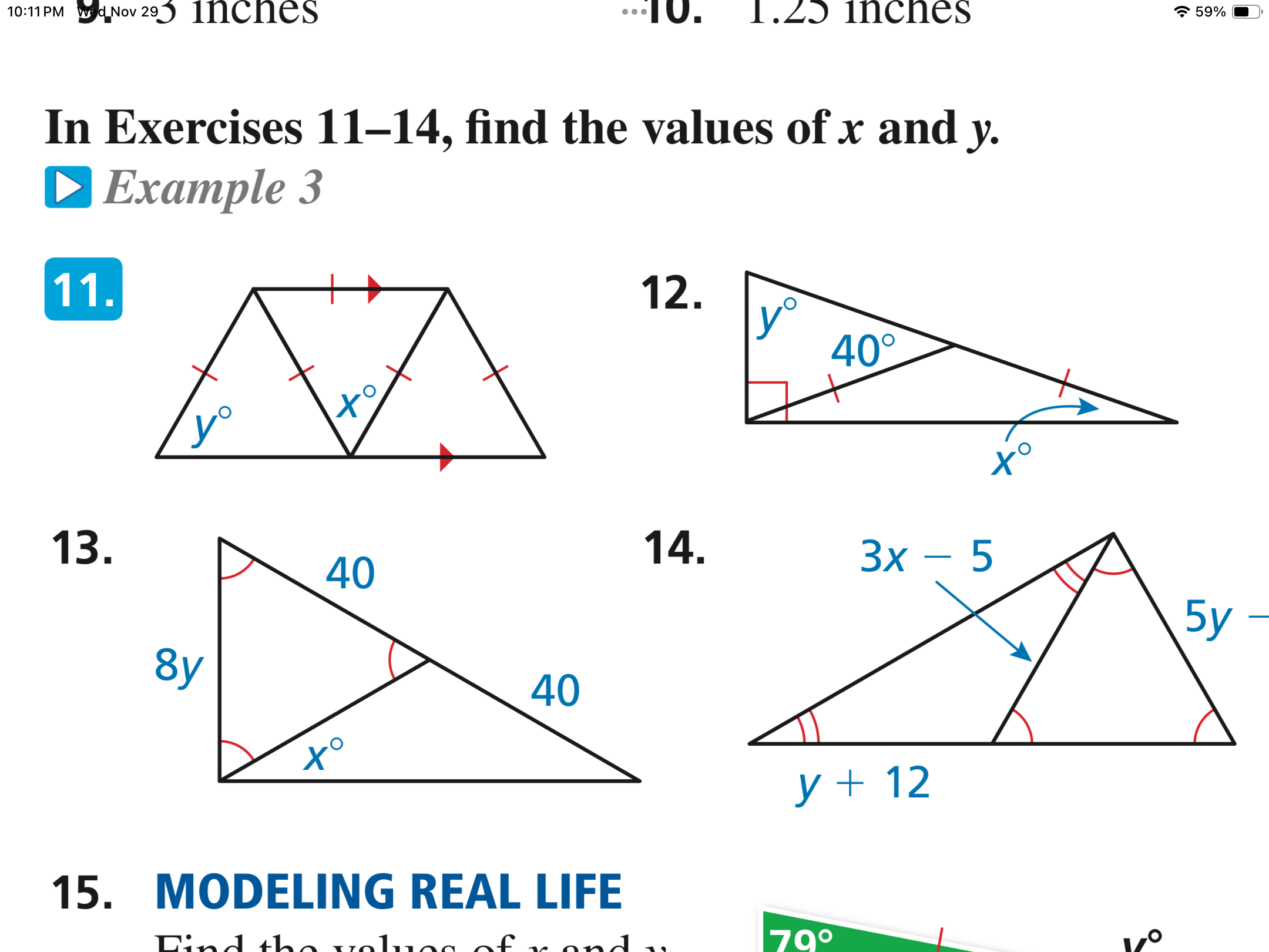 Solved In Exercises Find The Values Of X And Y Chegg