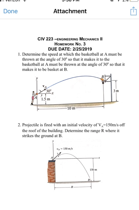 Solved Done Attachment Civ Engineering Mechanics Ii Chegg