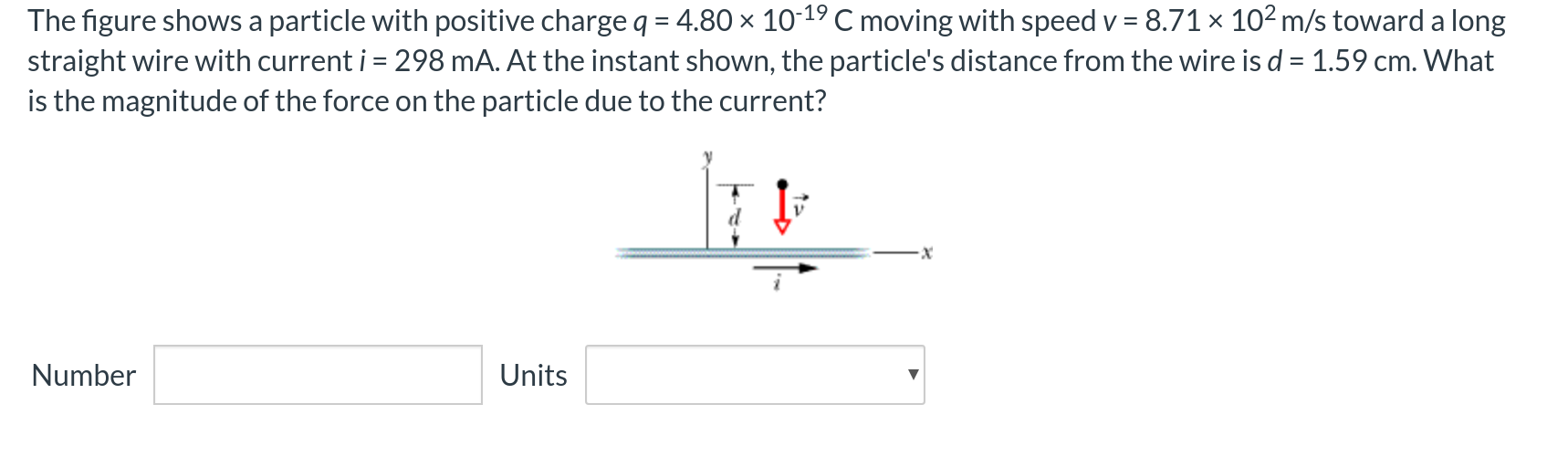 Solved The Figure Shows A Particle With Positive Charge Q Chegg