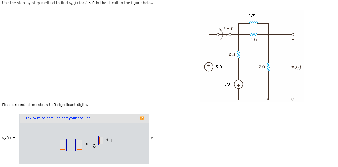 Solved Use The Differential Equation Approach To Find Il T Chegg