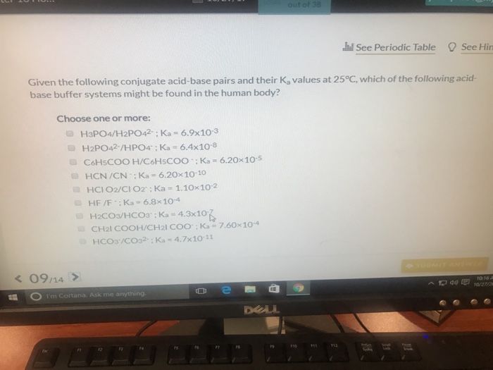 Solved Out Of Hi See Periodic Tablesee Hin Given The Chegg