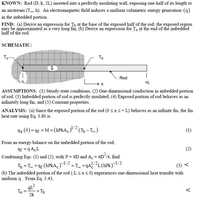 (Solved) A metal rod of length 2L, diameter D, and thermal