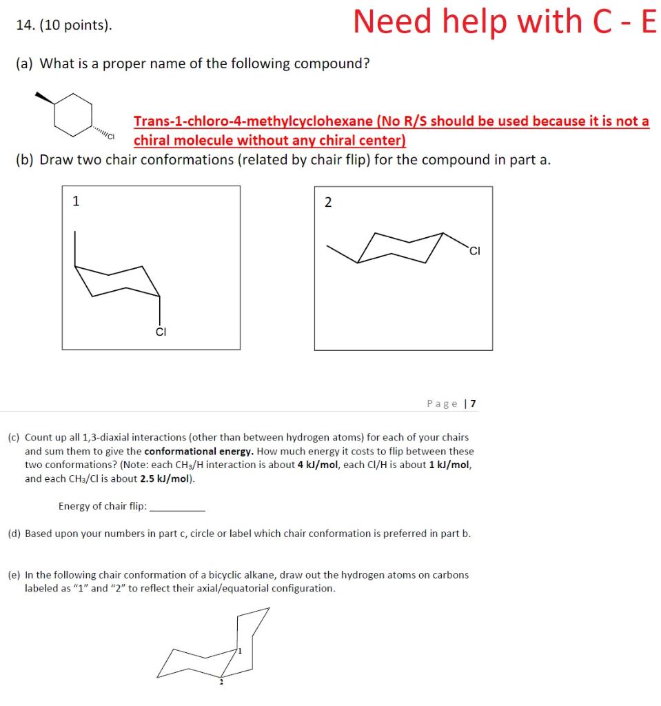 Solved A What Is A Proper Name Of The Following Compound Chegg