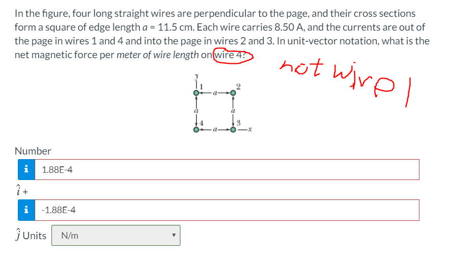 Solved In The Figure Four Long Straight Wires Are Chegg