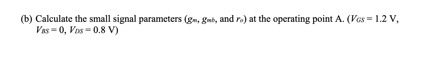 Solved Hw 2 5 The Figure Shows The Measured ID VDs Curves Chegg