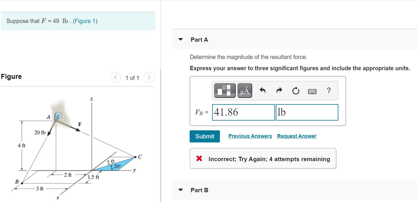 Solved Determine the coordinate direction angle α of Chegg