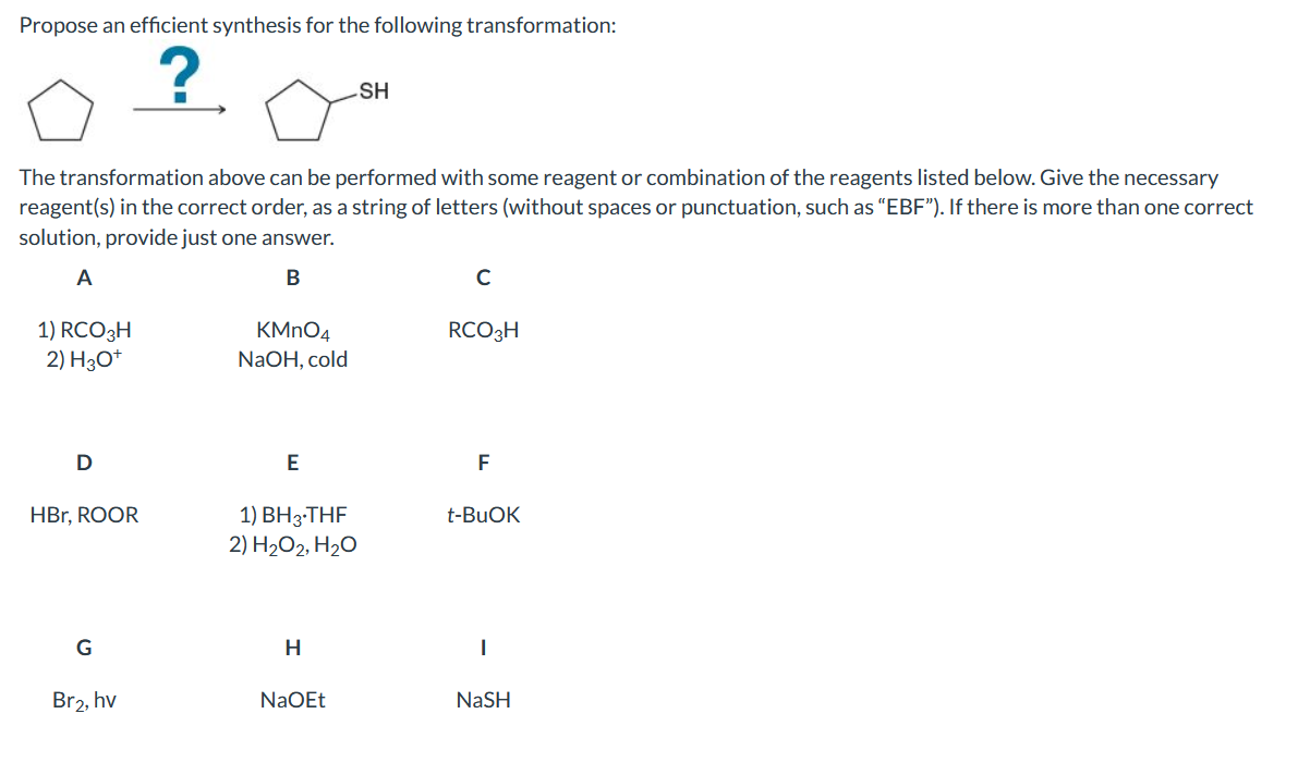 Solved Propose An Efficient Synthesis For The Following Chegg