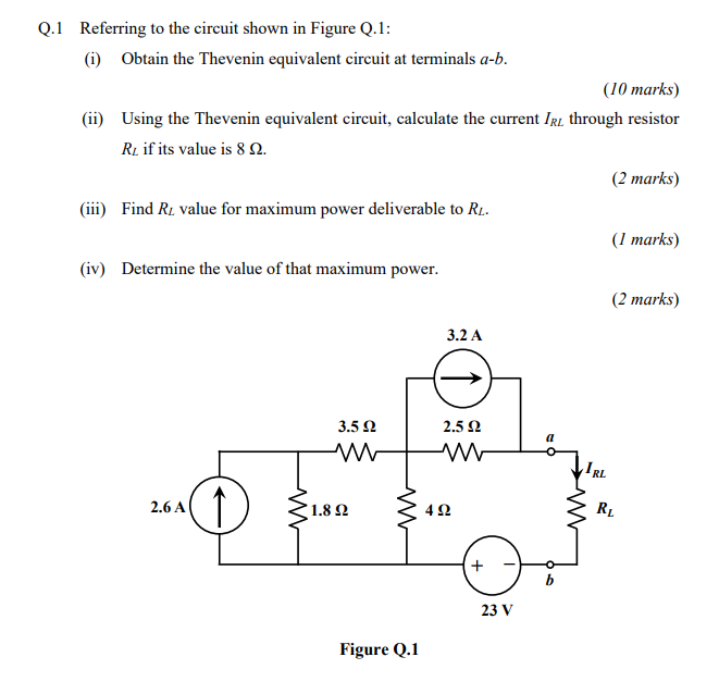 Solved Q Referring To The Circuit Shown In Figure Q Chegg