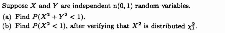 Solved Suppose X And Y Are Independent N Random Chegg