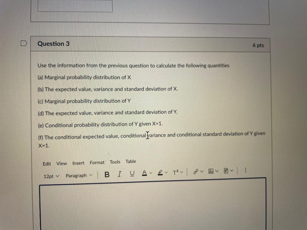 Solved Question Pts Use The Information From The Chegg