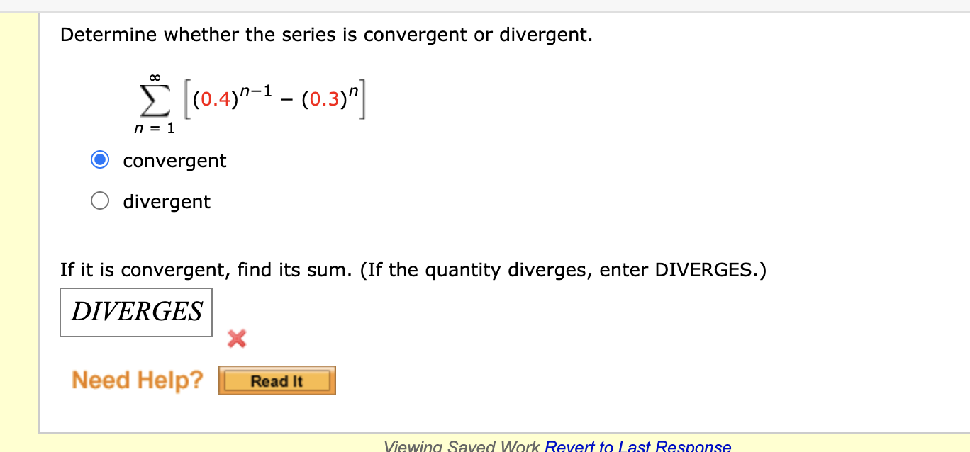 Solved Determine Whether The Series Is Convergent Or Chegg