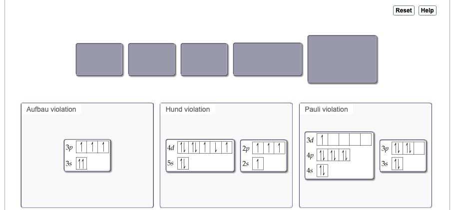 Solved Reset Help Aufbau Violation Hund Violation Pauli Chegg