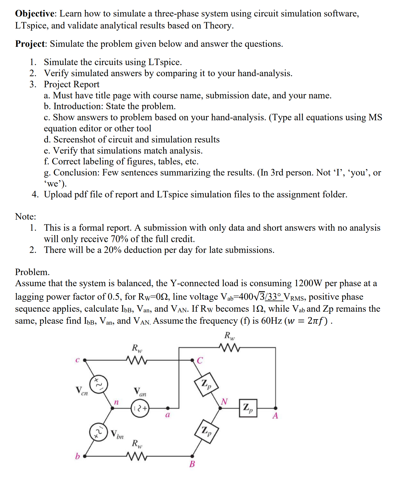 Solved Objective Learn How To Simulate A Three Phase System Chegg