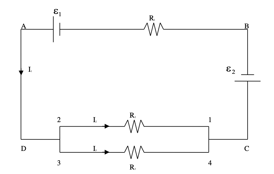 Solved A Circuit Consists Of Two Batteries Of Emf S Given By Chegg