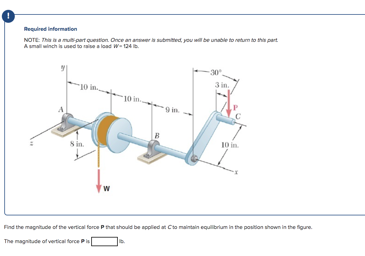 Solved Required Information NOTE This Is A Multi Part Chegg