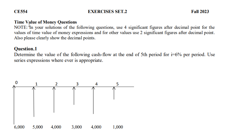 Solved Time Value Of Money Questions Note In Your Solutions Chegg