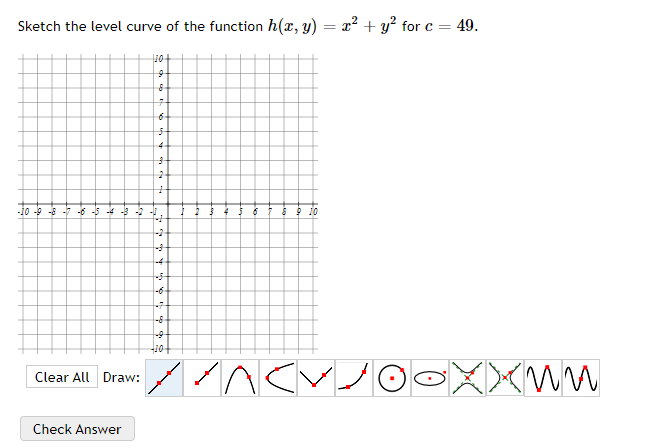 Solved Sketch The Level Curve Of The Function H X Y X2 Chegg