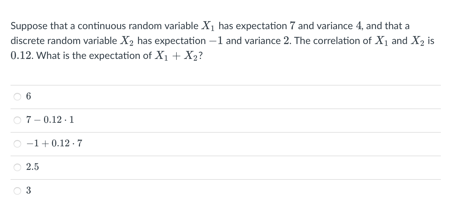 Solved Suppose That A Continuous Random Variable X Has Chegg