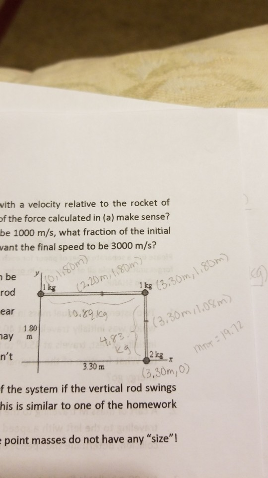 Solved 5 A Small Rocket Burns 0 0500 Kg Of Fuel Per Second Chegg