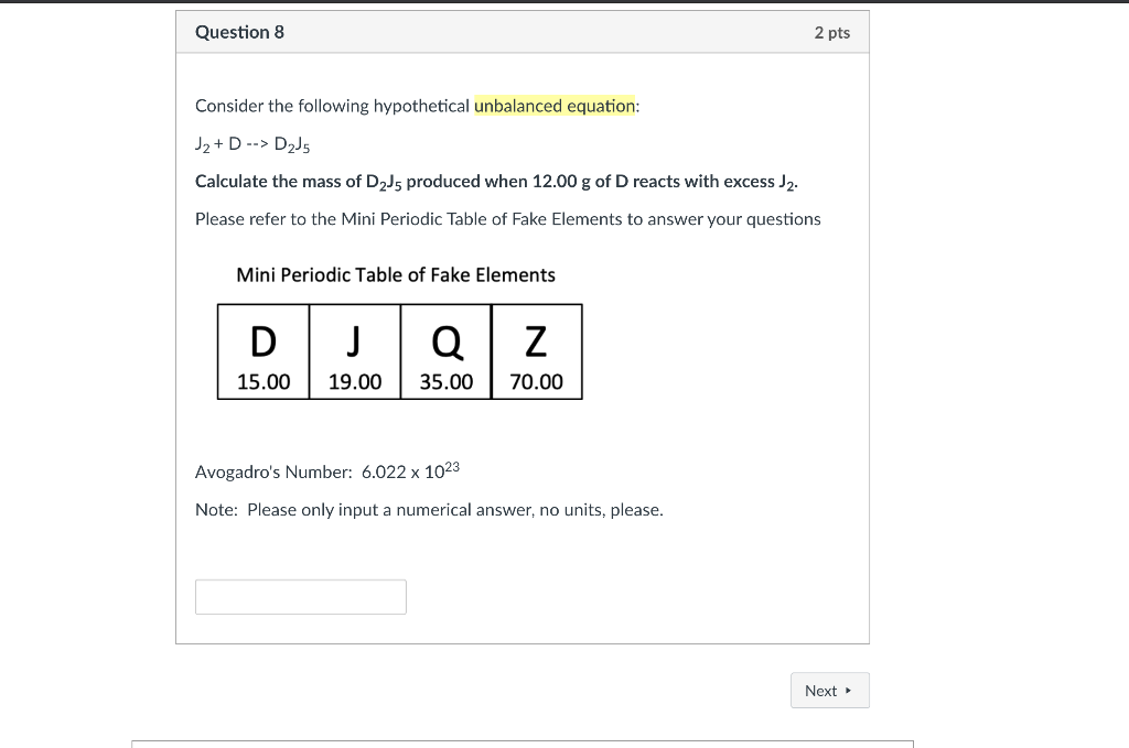 Solved Question 8 2 Pts Consider The Following Hypothetical Chegg