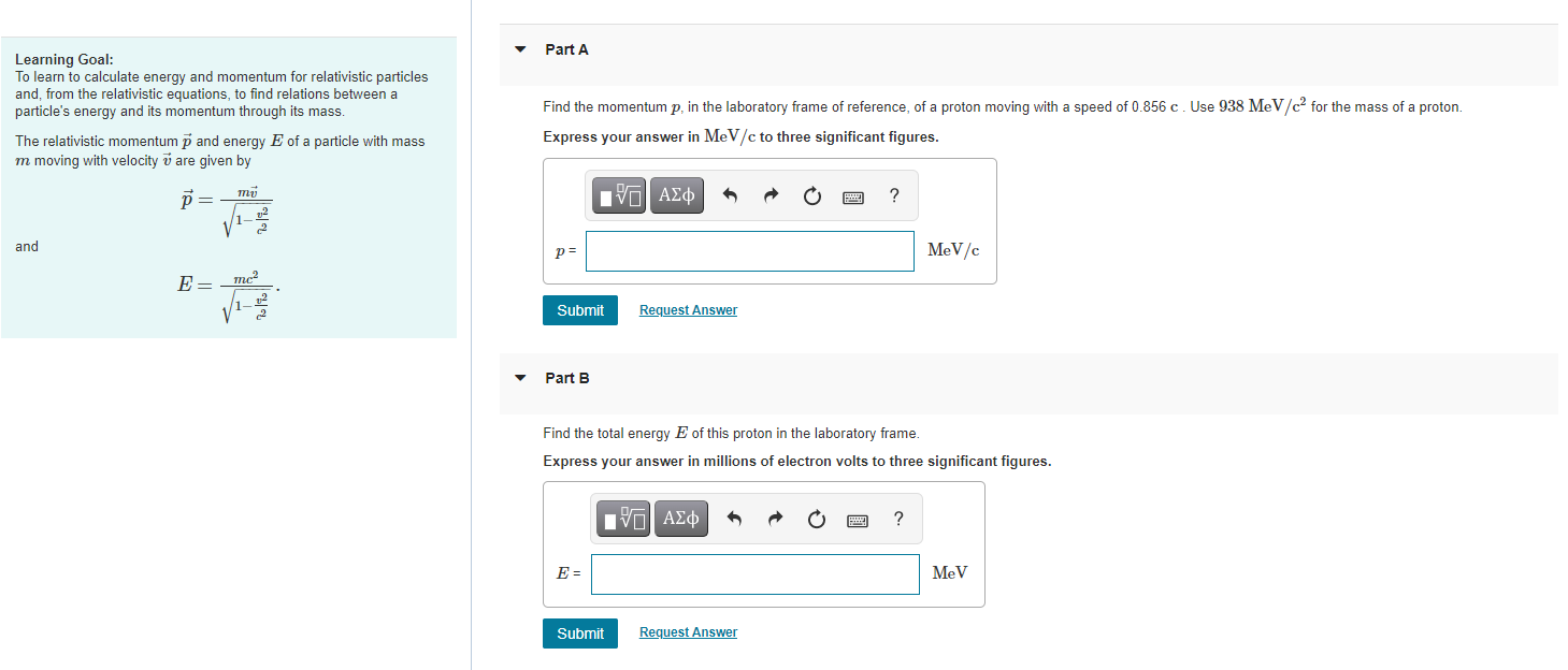 Solved Part A Learning Goal To Learn To Calculate Energy Chegg