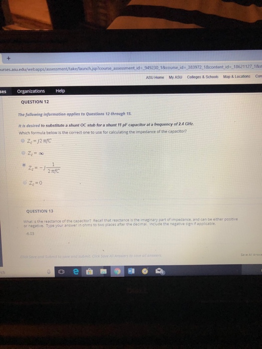 Solved Rses Asu Edu Webapps Assessment Take Launchisp Course Chegg