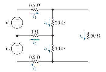 Solved Use The Mesh Current Method To Find The Branch Chegg