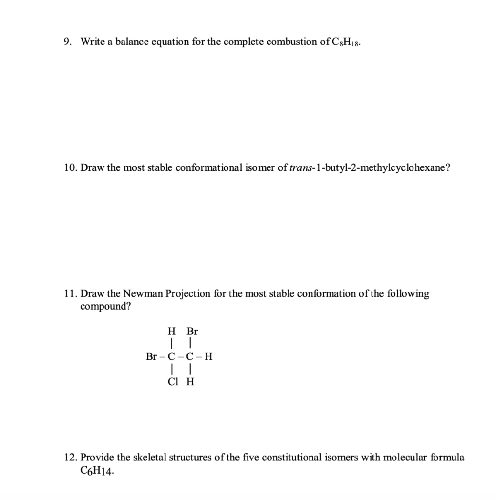 Solved Write A Balance Equation For The Complete Chegg