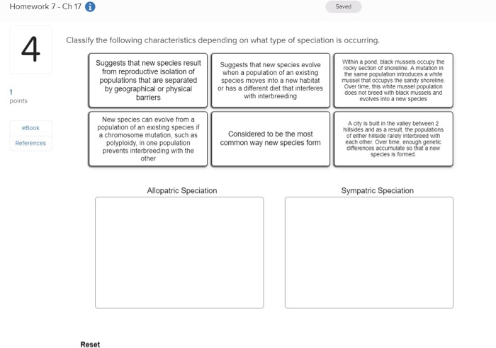 Solved Classify The Following Characteristics Depending On Chegg