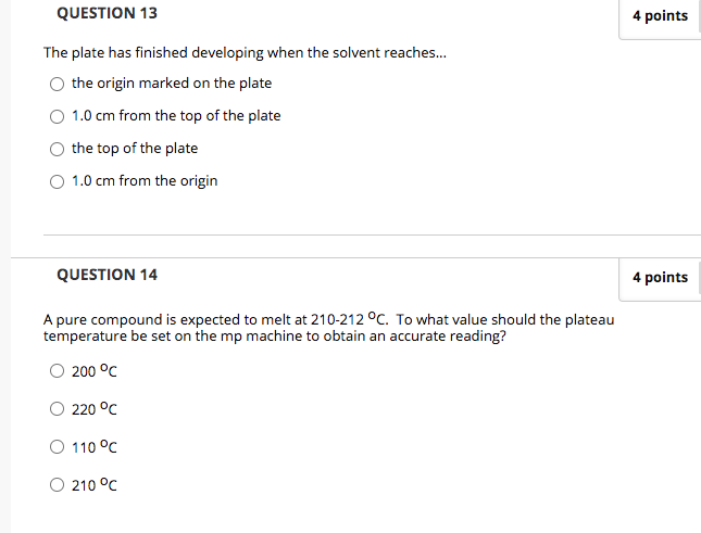 Solved QUESTION 15 4 Points The Recrystallization Chegg