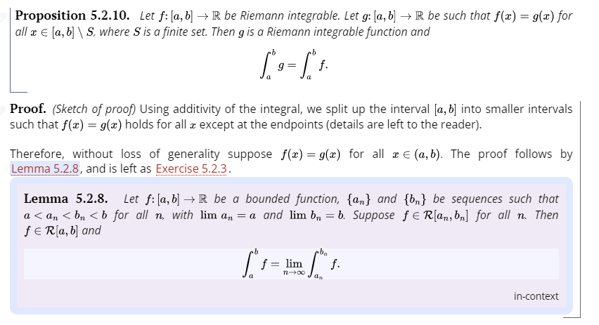 Solved Proposition 5 2 10 Let F A B R Be Riemann Chegg