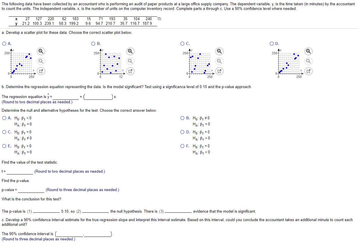 Solved The Following Data Have Been Collected By An Chegg