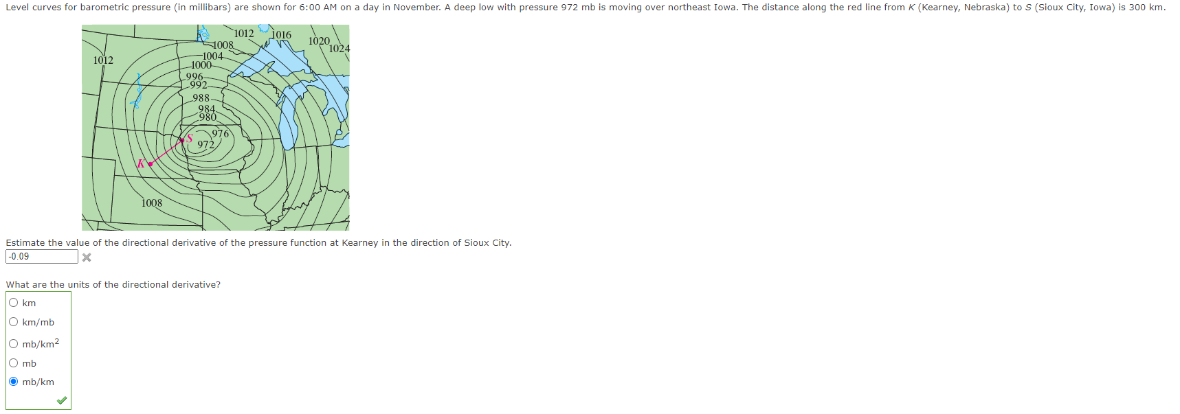 Solved Estimate The Value Of The Directional Derivative Of Chegg