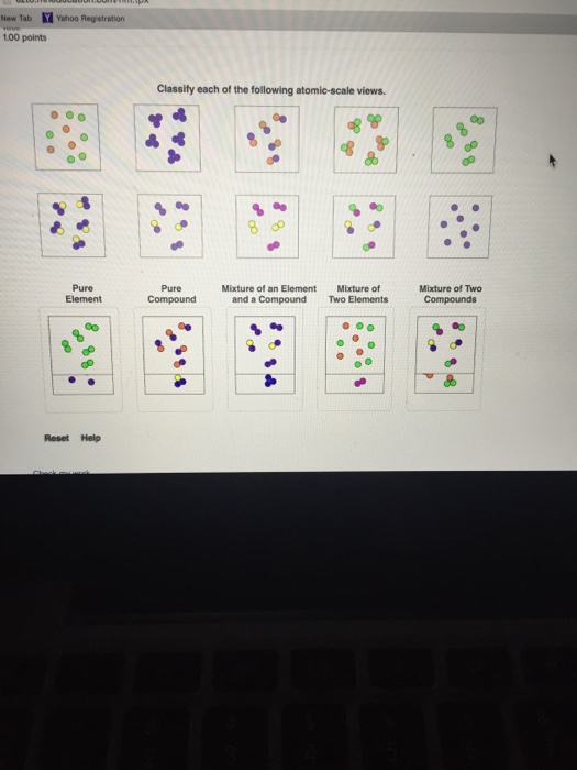 Classify Each Of The Following Atomicscale Views....