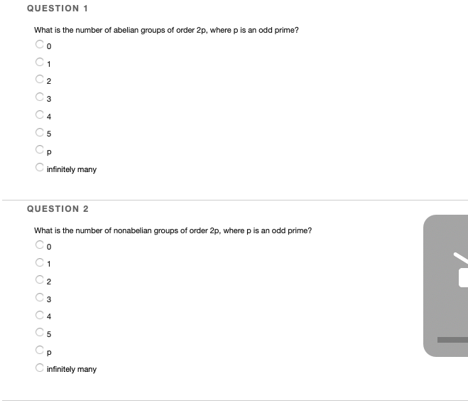 Solved Question What Is The Number Of Abelian Groups Of Chegg