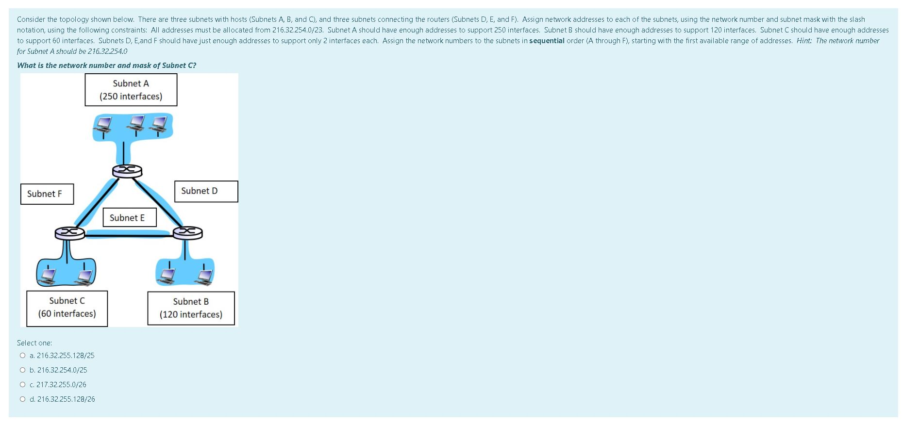 Solved Consider The Topology Shown Below There Are Three Chegg