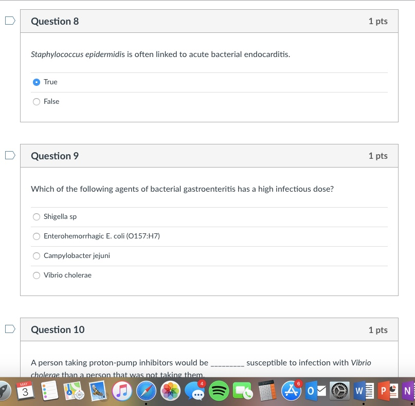 Solved DQuestion 8 1 Pts Staphylococcus Epidermidis Is Often Chegg