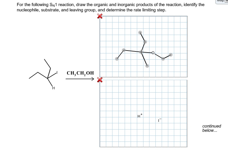 For The Following SN2 Reaction, Draw The Organic A... | Chegg.com