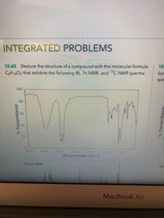 Integrated Problems Deduce The Structure Of A Chegg